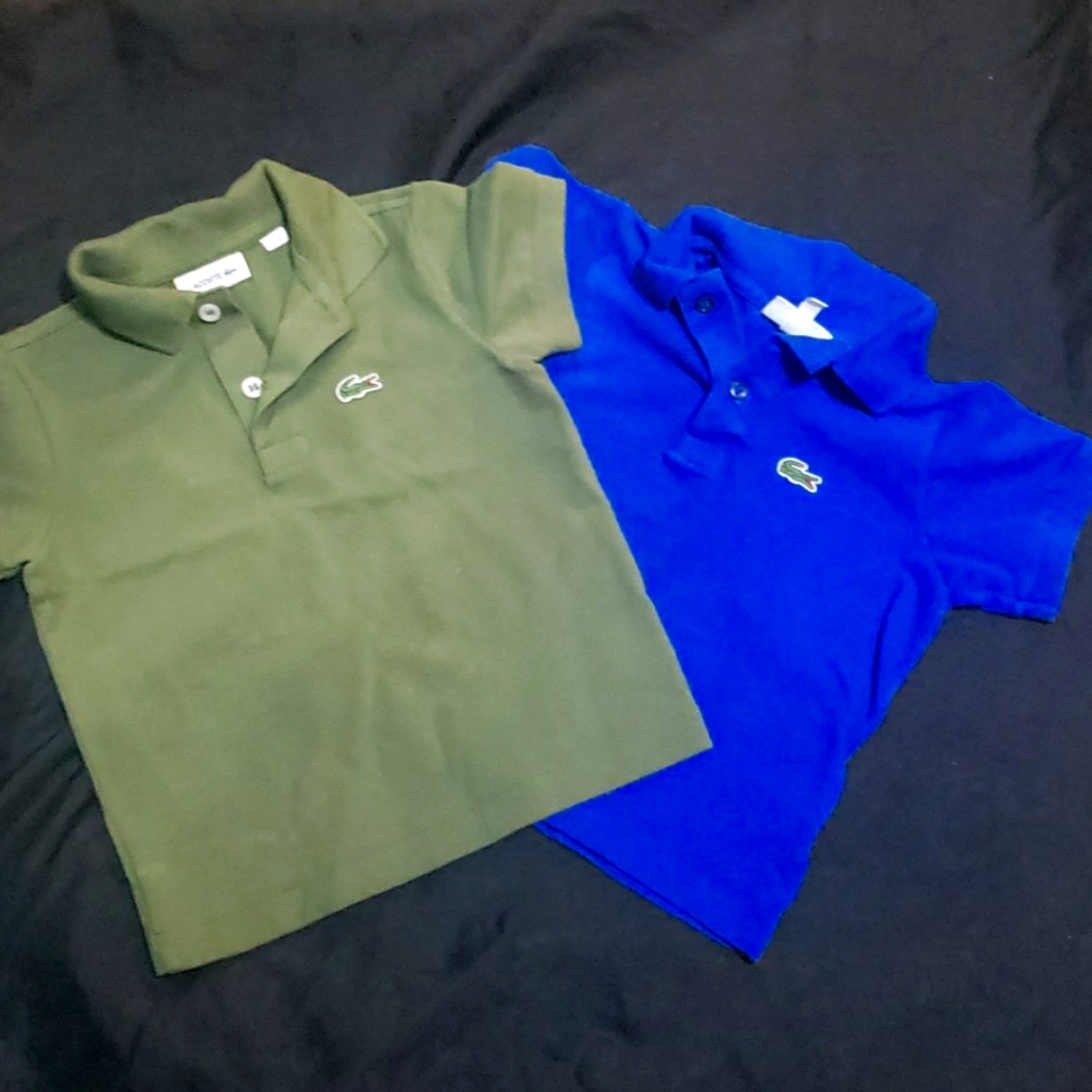 2 Lacoste polo boy